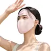 Mascarilla protectora solar de cara completa para mujeres en verano, protección UV, mascarilla de protección solar transpirable para ciclismo, protector solar 3D, mascarilla facial anti-manchas
