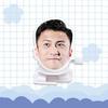 Adorno de Robot de Plástico Acrílico con Cuerda Nicholas Tse Caminando Imágenes Periféricas de Mercancía de Celebridad