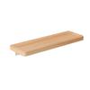 Estantería de Almacenamiento de Madera de Haya Importada para Hoteles y Casas de Huéspedes, Tablero Recto para Montar en la Pared, Panel de Madera Maciza, Estilo Lujo Ligero