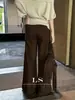 Novos Jeans Femininos Casuais Versáteis de Cintura Alta da Nova Marca LS Black Label Designer Minimalista Outono LS0035 #