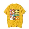 Camisetas de Manga Curta para Meninos, Roupas de Verão 100% Algodão, Novas Roupas Infantis da Moda, Roupas de Verão Infantis de Manga Meia-Manga para Meninos Grandes