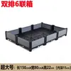 Artefacto para plantar verduras rectangular balcón familiar en azotea maceta grande de plástico maceta para plantar verduras en patio exterior verduras
