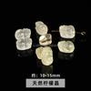 Jingdian joyería oro negro natural súper siete atravesado estilo étnico accesorios para joyería diy productos semiacabados al por mayor