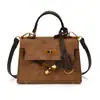 Bolso de Mano con Patrón de Cocodrilo al por Mayor Bolso Kelly para Mujer 2026 Nuevo de Moda Tendencia Coreana Bolso Cuadrado Pequeño Bolso Cruzado ins