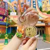 Pingente de Celular Chaveiro de Ouro Puro 999, Pingente Popular para Bolsa Zootopia, Venda por Atacado Disponível, Pode Ser Enviado Diretamente