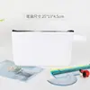 Estuche de Lona Amazon Estuche de Lona Colorido con Cremallera, Bolsa de Maquillaje de Mano, Organizador y Bolsa de Almacenamiento para Papelería