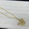 Collar para Mujer Estilo Coreano y Japonés Nueva Personalidad Cabeza de Oso Ratón Ins Moda Trendy Colgante de Circonita Cadena para Clavícula Joyería
