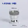 Conector Rápido para Tubería de Aceite, Abrazadera de Rosca Interna para Tubería de Agua, Llave Reductora Hidráulica de Alta Presión Tipo Enchufe Directo de 1.0 pulgada Baomai Taibao