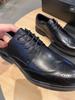 Sapatos Casuais de Couro Masculino Masculino 565682 Estilo Britânico Sapatos de Negócios Masculino 2023 Novo Social Solado Grosso Aumento Interno Antiderrapante