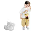 Sandalias casuales de una sola tira para niños, zapatos casuales ligeros y transpirables para niños mayores, zapatillas deportivas cerradas para exteriores para niños y niñas