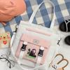 Bolso de hombro para estudiantes de secundaria, bolso de mensajero con hoja de carbón periférica para matar fantasmas, de anime Zhilang, para hombres y mujeres, estudiantes de secundaria.