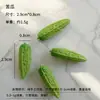 Modelo de Simulación de Verduras Mini Juguete de Comida Materiales para Casa de Muñecas Accesorios de Resina Pasador Hecho a Mano Decoraciones Adornos Cabeza de Ajo
