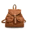 Mochila Retro Coreana de Nicho de Doble Hombro para Mujer 2026 Principios de Otoño Gran Capacidad Multibolsillos Estilo Casual para Viaje Diario y Escuela