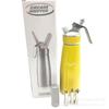 Venta al por mayor del fabricante 500ml Pistola de crema para uso doméstico totalmente de aluminio Espumador de crema fresca Pistola para decorar pasteles Botella sifón
