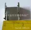 Venta al por mayor de fábrica hebilla de hierro de 1.5 cm de ancho hebilla de cuerda junta de cuerda hebilla de hierro hebilla de conexión de cabeza de cuerda OEM