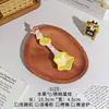 Estilo ins coração de menina colher de cerâmica colher de fruta presente para melhor amiga fofa alta colher de sobremesa colher de iogurte aveia