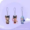 Pingente Bolo Lótus Cp Nezha 2 Criança Mágica Causando Caos no Mar Desenho Animado Anime Corrente de Celular de Alto Valor Nezha Ao Bing Acessório de Mochila