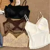 Camisola con Adorno de Encaje de Lunares Franceses de Principios de Otoño para Mujer con Copas Acolchadas Cuello en V Capa Interior Ropa Exterior Push-up Espalda Hermosa Lencería