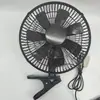Ventilador de Carro Silencioso Alta Potência Carro 12V Furgão Caminhão 24V Motor Grande Oscilante Ventilador de Carro