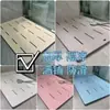 Alfombrilla Antideslizante de Secado Rápido Alfombrilla de Baño WC Alfombrilla Antideslizante para Piso Alfombrilla de Baño Antideslizante Almohadilla Gruesa para Pies con Aislamiento Frío Alfombrilla Hueca para Ducha