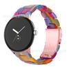 Adecuado para Google 12345 Smartwatch de Resina con Correa de Metal y Resina Google Pixel Watch
