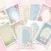 36 Piezas de Pegatinas de Sellos Florales de Encaje Retro, Estilo Suave Femenino, Pegatinas Decorativas DIY para Diarios y Maletas, Venta al por Mayor