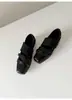 Versão em Pele de Ovelha Couro Genuíno Retrô Primavera 2025 Casual Sapatos Mary Jane Femininos Prata Sola Grossa Sapatos Pequenos de Couro Sapatos de Ballet
