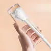 Cepillo Pequeño de Mango Largo para Lavado y Limpieza del Hogar, Cepillo de Mango Largo, Taza de Agua, Limpiador de Licuadora, Cepillo para Limpiar Grietas, Herramienta de Limpieza