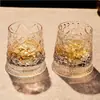 Vaso de Whisky de Lujo Ligero de Gama Alta, Vaso Giratorio, Vaso para Licores Extranjeros, Vidrio de Cristal, Vaso Giratorio para Cerveza para el Hogar
