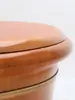Tina de Pies Burbujeante Cubo de Madera para el Hogar Cubo para Remojar los Pies Cubeta de Madera Aislada Tina de Madera para Pies Cubo de Madera de Roble Tina de Pies Madera Maciza Pantorrilla
