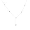 Collar de Perlas de Agua Dulce Estilo Coreano para Mujer Estilo Ins Blanco Puro en Forma de Y Cadena de Suéter Dulce Fresca Moda Transfronteriza Collar Elegante