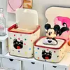 Bonito Contenedor de Escritorio, Gran Capacidad con Tapa, Joyero, Organizador para Artículos Varios, Joyas, Accesorios para el Cabello, Caja de Almacenamiento para Gomas de Pelo