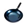 Olla de Hierro Auténtica de Zhangqiu, Olla de Hierro Tradicional Hecha a Mano, Antiadherente, Sin Recubrimiento, Olla para Cocinar en Casa, Olla de Escamas de Pescado Forjada a Mano