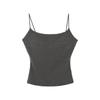 Camisola de Tirantes Finos de Moda para Transmisión en Vivo con Almohadillas de Sujetador Integradas, Alta Elasticidad, Cómoda, Adelgazante, Soporte Lateral para el Pecho, Versátil, Hermoso Espalda Camiseta sin Mangas