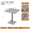 Mesa e Cadeiras de Restaurante de Chá Estilo Hong Kong Restaurante de Fast Food Restaurante de Arroz com Frango Hainan Mesa e Cadeiras Mesa Quadrada de 60cm Mesa de Jantar de 80cm