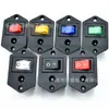 Enchufe CC con orificio para tornillo de montaje pin conector de interruptor de barco de alimentación CC 2 en 1 de 3 pines con luz