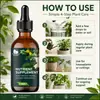 Solución Nutritiva Vegetal KineShineX para Crecimiento de Hojas Verdes, Suplemento de Fertilizante Concentrado para Plantas en Maceta, Céspedes y Flores
