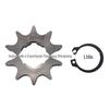 GOOFIT428-10 dente motocicleta off-road veículo ATV pequeno roda dentada engrenagem diâmetro furo 20mm