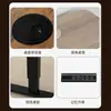 Escritorio eléctrico de altura ajustable de doble columna para oficina en casa, adecuado tanto para estar sentado como de pie, escritorio de estudio en colores contrastantes, escritorio de computadora eléctrico de altura ajustable