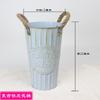 Decoração de vaso sala de estar arranjo de flores flor seca estrelada vaso de flor trançado de rattan cesta de flores vidro transparente cerâmica nórdica
