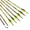 7.8 cabeza intercambiable camuflaje flecha de carbono mixta soporte arco recurvo compuesto aplicable camuflaje veta de madera carbono Fábrica de Flechas Venta Directa