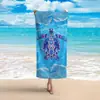 Toalla de Playa Rectangular de Mandala de Venta Caliente Transfronteriza para Secar el Sudor Toalla de Baño de Microfibra Toalla Deportiva de Secado Rápido Manta para Sentarse