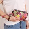 Monedero al por mayor, bolsa para teléfono móvil, llavero, bolso de mano de lona con cremallera multicapa, bolso pequeño de mano para mujer, gran capacidad, madre, horizontal
