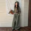 Conjunto de Ropa de Otoño para Niñas 2026 Nueva Moda Camisa Base y Top para Niños Mayores, Pantalones de Pierna Ancha para Niños para Primavera y Otoño