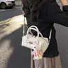 Diseño único, nueva colección de verano, bolso de hombro para mujer de color liso, versátil y elegante, perfecto para ir al trabajo, con un aspecto de alta gama y un toque de personalidad