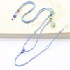 Fábrica en stock productos semiacabados estilo étnico accesorios colgante diy accesorios de cuerda tejida a mano Cuerda de Loto al por mayor
