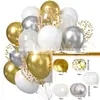 Set de Globos de 12 Pulgadas 50 Piezas Serie de Colores Mate Fiesta de Cumpleaños Boda Decoración Mayorista Boda Inflable