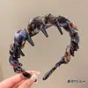 Diadema para Mujer, Adecuada para el Uso Diario, con un Toque de Lujo, Lujo Ligero, Específicamente para Lavarse la Cara, Diseño de Corona Alta, Versátil, No Tira del Cabello, Accesorio para el Cabello