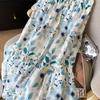 Falda Floral para Mujer Verano 2025 Nuevo Sentido del Diseño Cubriendo Falda de Pastel de Vuelo Grande Moda Falda Paraguas Línea A