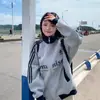 Nova jaqueta de beisebol, casaco vermelho para homens, gola alta, estilo casal primavera e outono, jaqueta esportiva americana, jaqueta moletom feminina, ins